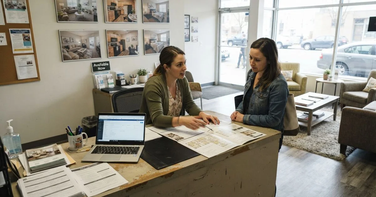 How apartment touring and applications work in Fort Worth