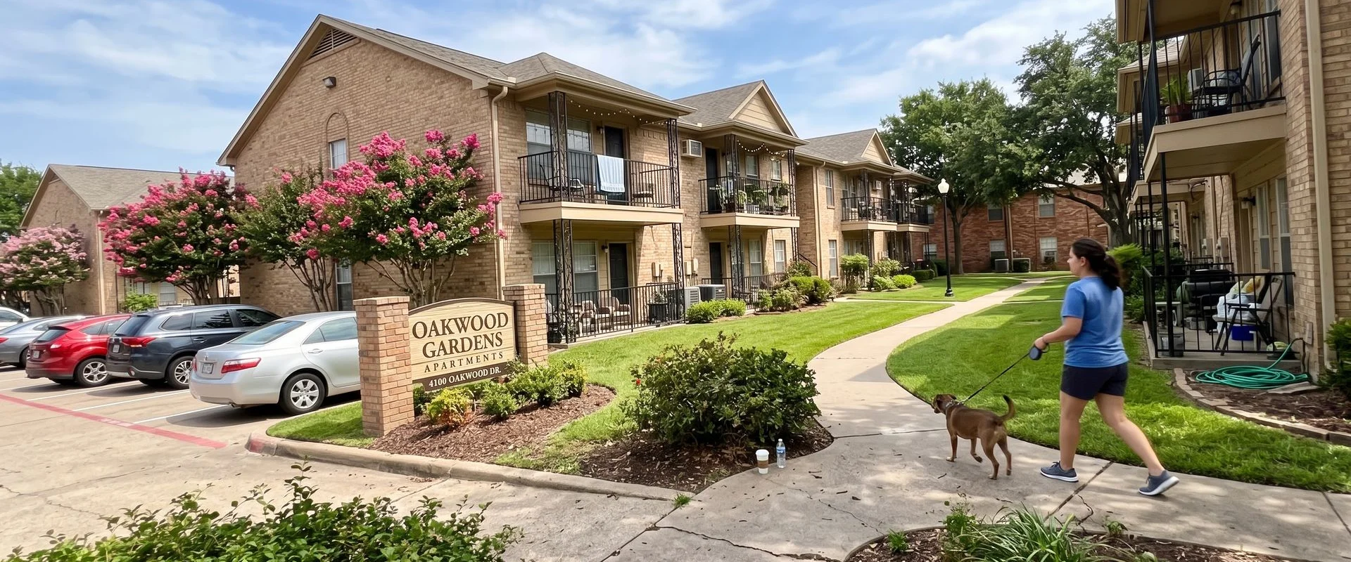 apartment complex in Greater Fort Worth